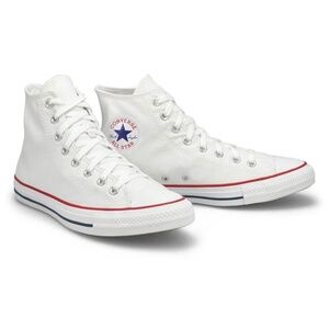 BRAND NEW men converse all star hi top white shoes size US 12 & US 13